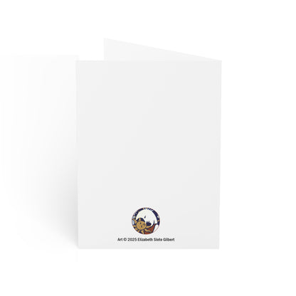 Father Christmas and a Cardinal