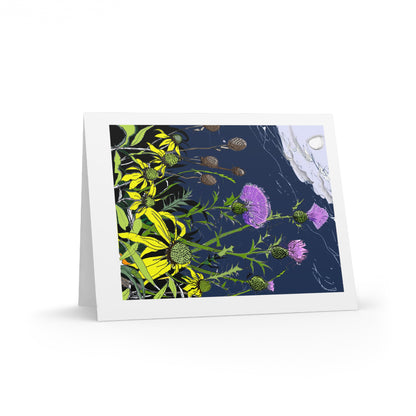 Prairie Flowers at Night